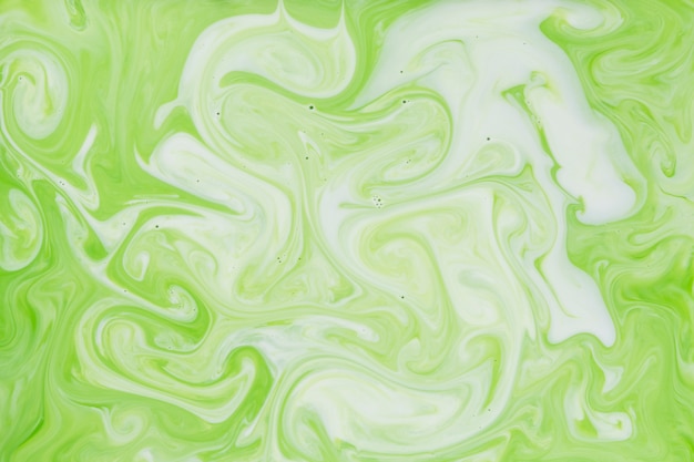 Peinture abstraite vert lime et blanc avec fond à la mode pour papier peint