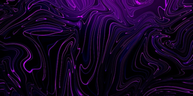 Photo gratuite peinture d'art violet liquide abstrait coloré avec des éclaboussures de couleur et peint l'art moderne