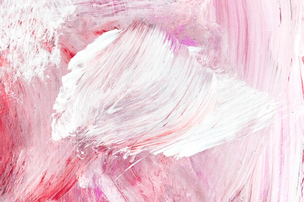 Peinture à l&#39;huile texturée rose