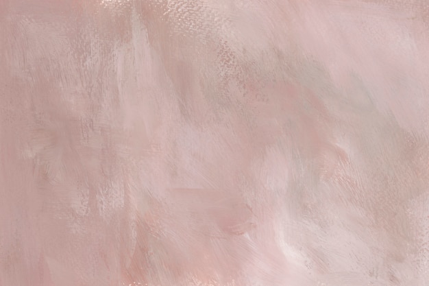 Peinture rose sur une toile