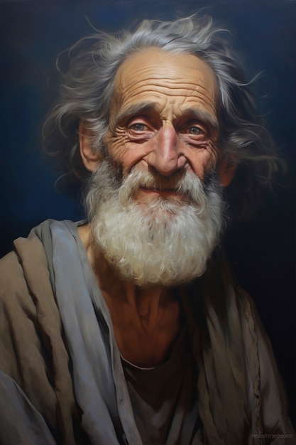 Peintures du portrait du vieil homme