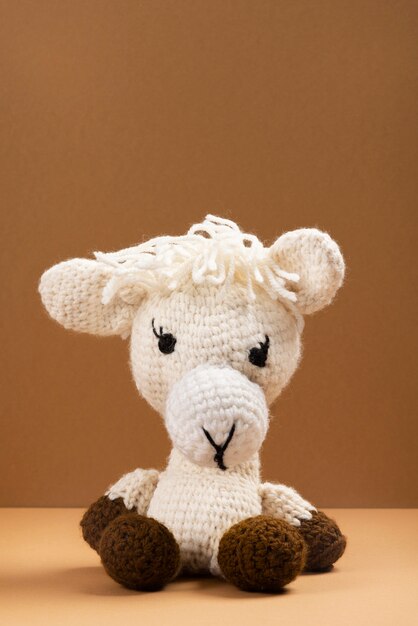 Peluche mignonne en studio