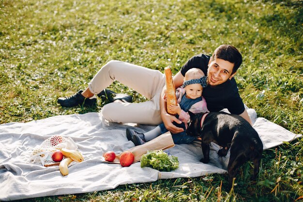 Père avec petite fille