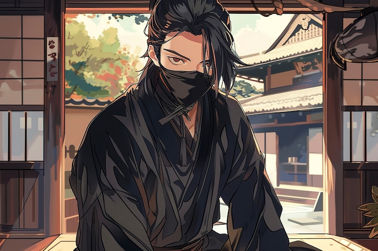 Photo gratuit personnage d'anime japonais