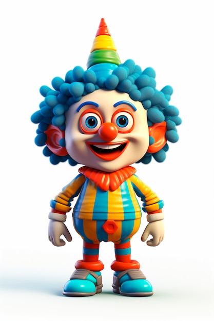 Personnage de carnaval en 3D