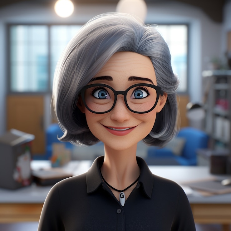 Photo gratuit personnage de dessin animé en 3d