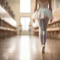 Photo gratuite personne athlétique pratiquant le ballet