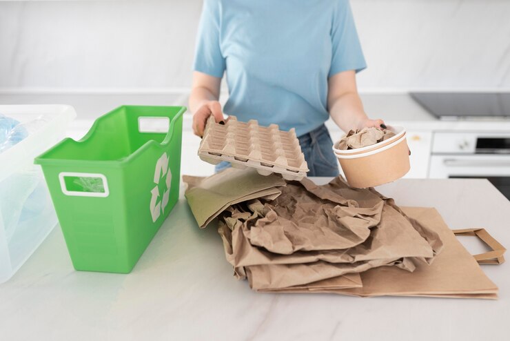 Photo gratuit personne ayant un mode de vie durable