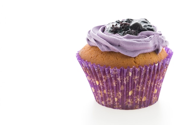 personne glaçage blanc petit gâteau alimentaire