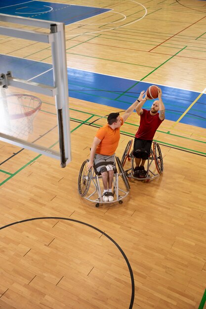 Les personnes faisant du sport en situation de handicap