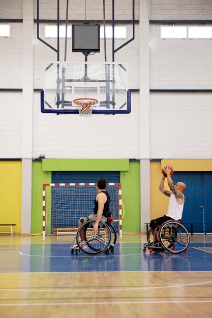 Les personnes faisant du sport en situation de handicap