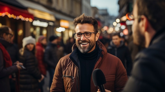 Personnes prenant part à un événement de haut protocole