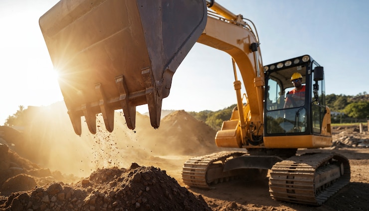 Photo gratuit personnes travaillant sur un chantier de construction