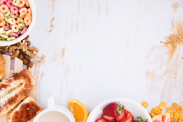 Photo gratuite petit déjeuner