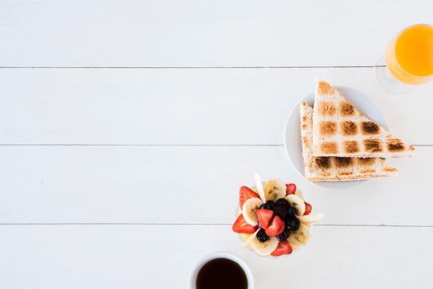 Photo gratuite petit déjeuner