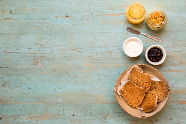 Photo gratuite petit déjeuner