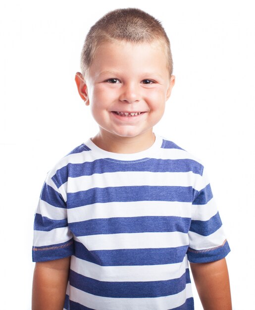 Petit garçon, sourire