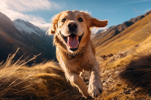 Une photo de chien labrador retriever générée par Ai