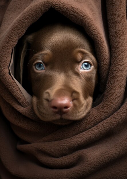 Une photo de chien labrador retriever générée par Ai