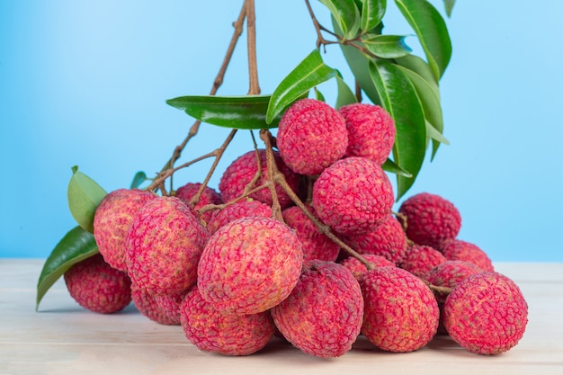 photographie de fruits de litchi