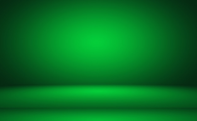 Pièce vide de fond abstrait dégradé vert avec un espace pour votre texte et votre image.