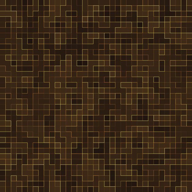 Pierres en céramique colorées. Résumé Smooth Brown Mosiac Texture mosaïque en céramique abstraite ornée du bâtiment. Modèle sans couture abstrait.