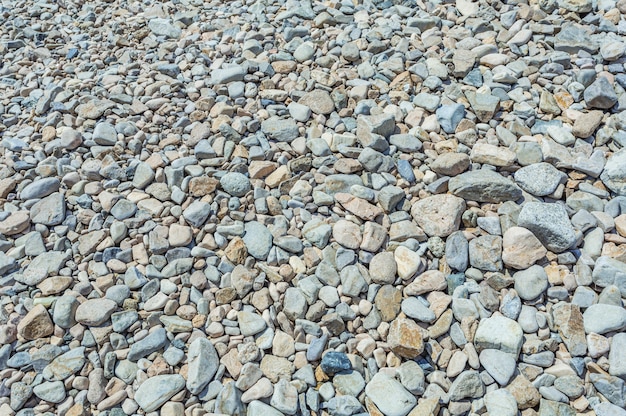 pierres sur le sol