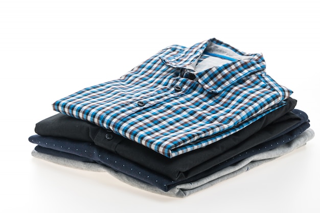 Pile de chemise homme