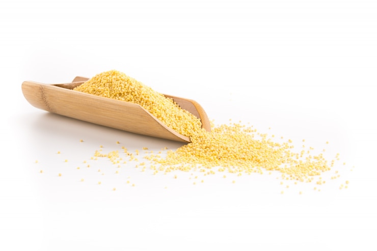 Photo gratuit pile de couscous