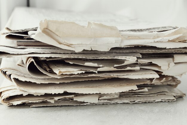 Pile de journaux