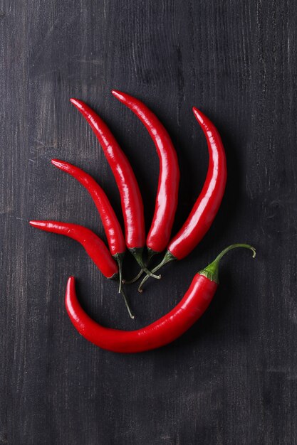 Piments rouges