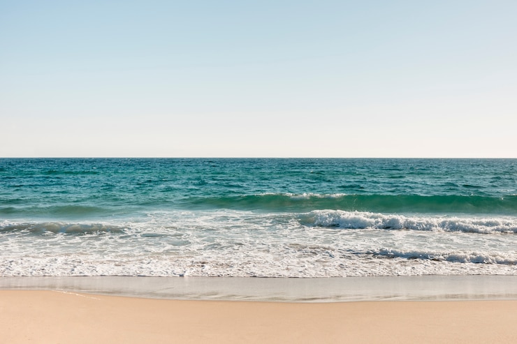 Photo gratuit la plage et l'océan en été