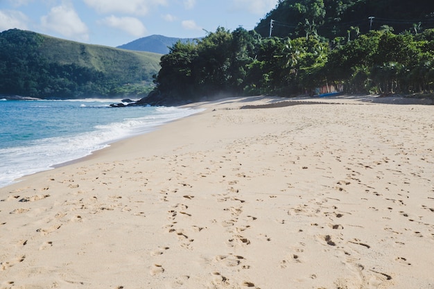 Photo gratuite plage paradisiaque exotique