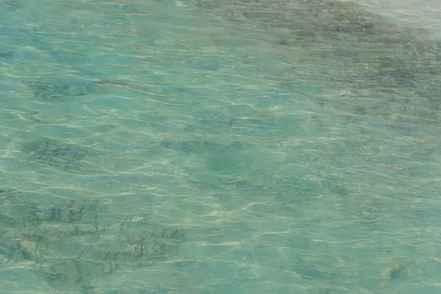 Photo gratuite la plage de sable et l'eau de l'océan