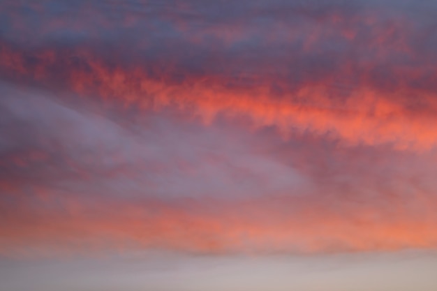 Photo gratuite plaine ciel nuageux sur une lumière d'automne