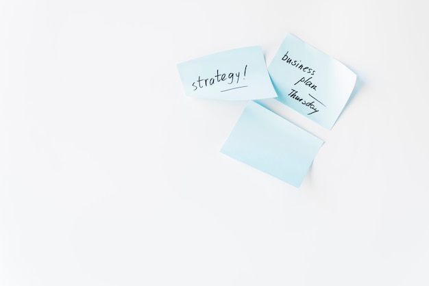 Plan d&#39;affaires de planification