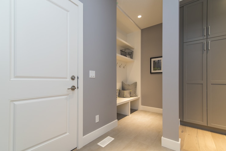 Photo gratuit plan intérieur d'une salle de vêtements de maison moderne