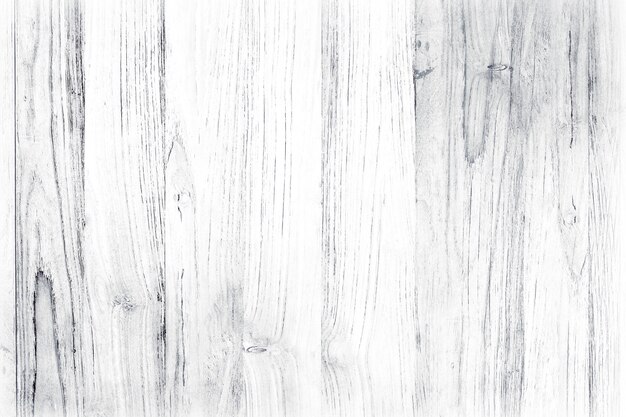 Plancher en bois peint en blanc