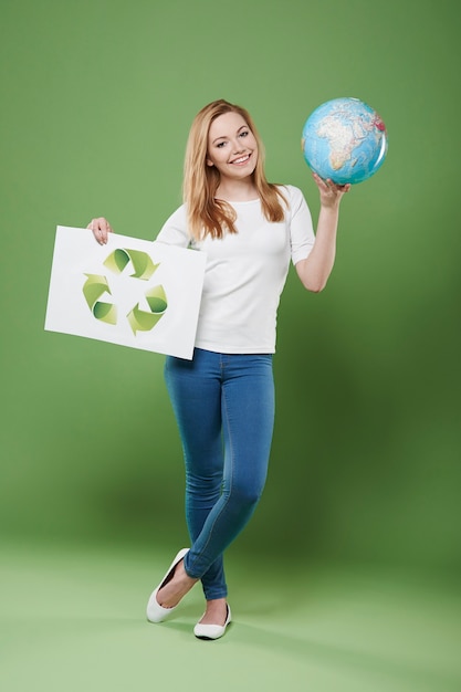 Cette planète est votre maison, alors commencez le recyclage