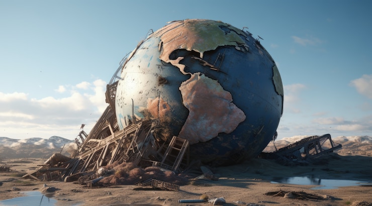 Photo gratuit la planète terre photoréaliste