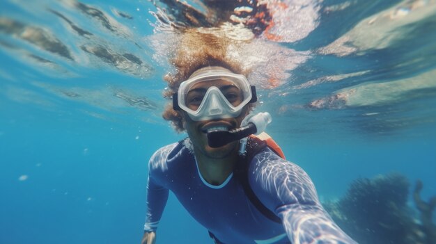 Plongée sous-marine ai généré