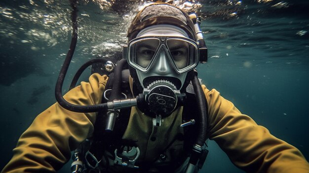 Plongée sous-marine ai généré