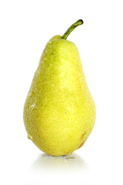 Poire fraîche et humide