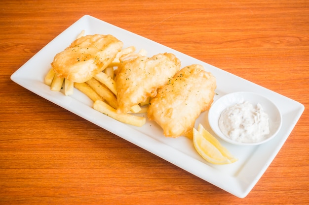 Poisson et frites