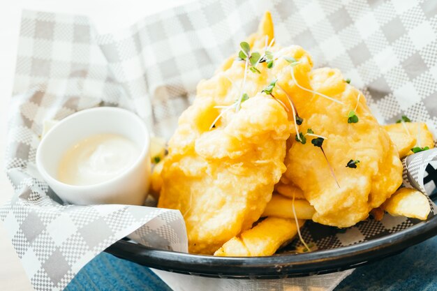 Poisson et frites