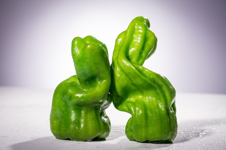 Photo gratuit poivrons verts sains