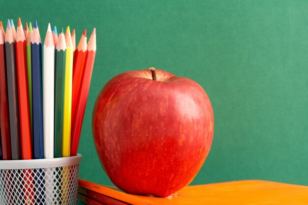 pomme sain pour les étudiants