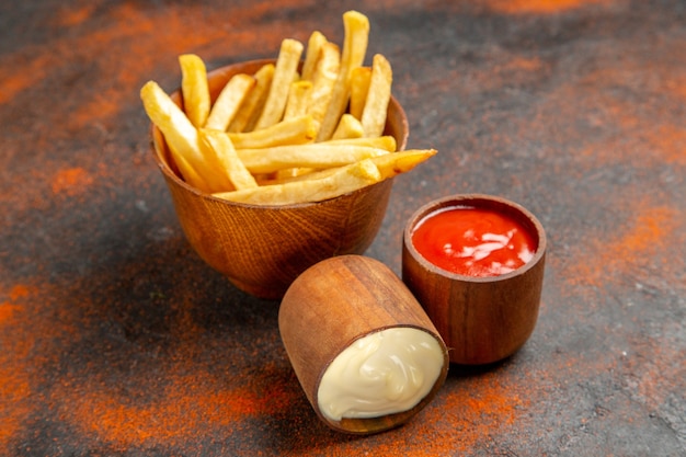 Pommes De Terre Frites Pour La Célébration