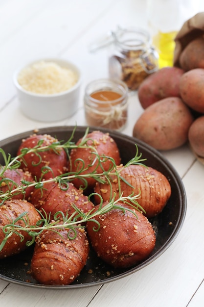 pommes de terre rouges