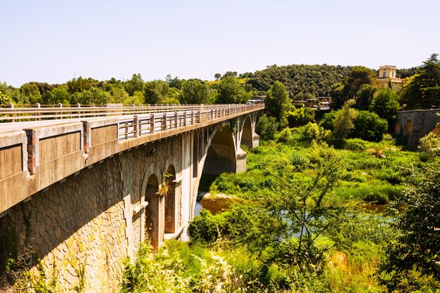 Pont automobile à Banyoles